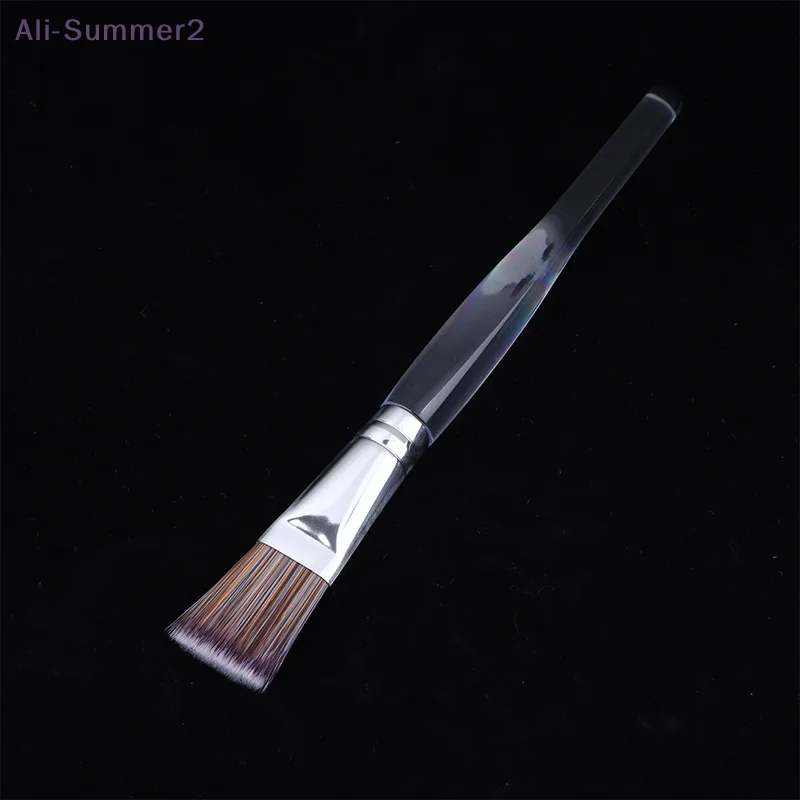 {Summer2} Cepillo de lavado de masaje facial con cerdas suaves, aplicador de mascarilla de barro, cepillo limpiador Facial, herramienta portátil para el cuidado de la piel