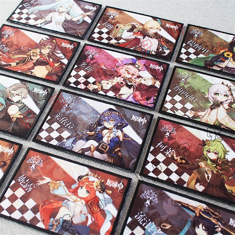 Genshin Impact Game Periféricos Figura Patch, Tighnari, Cyno, Nilou, Nahida, Andarilho, Layla, Collei, Candace Kaveh, Papel Decoração Vestuário