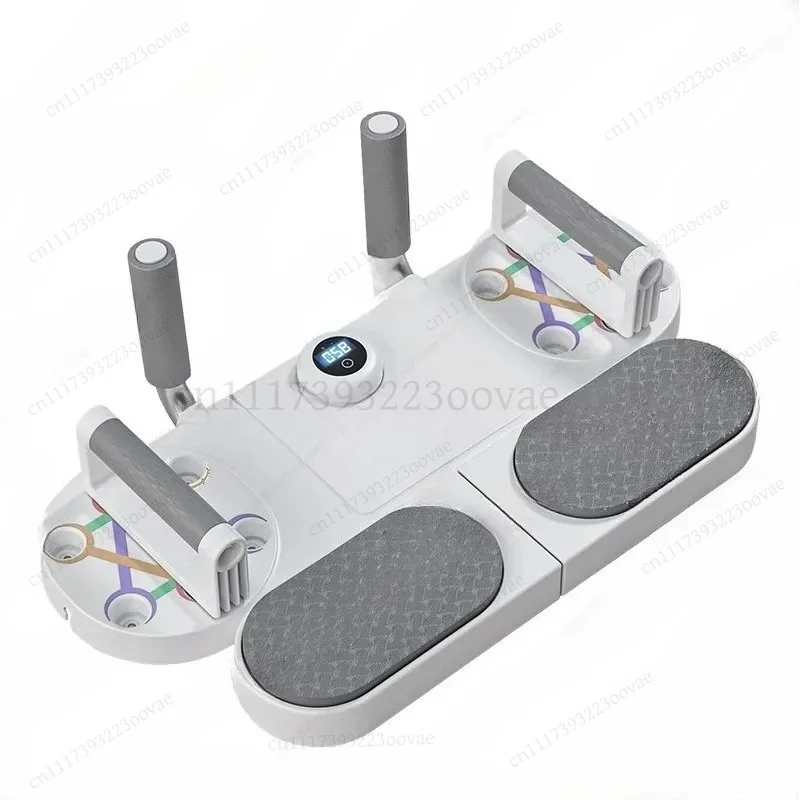 Multifunctional Push‑Up Board Abdominal Training Stand Home Fitness Equipment With Tablet Support