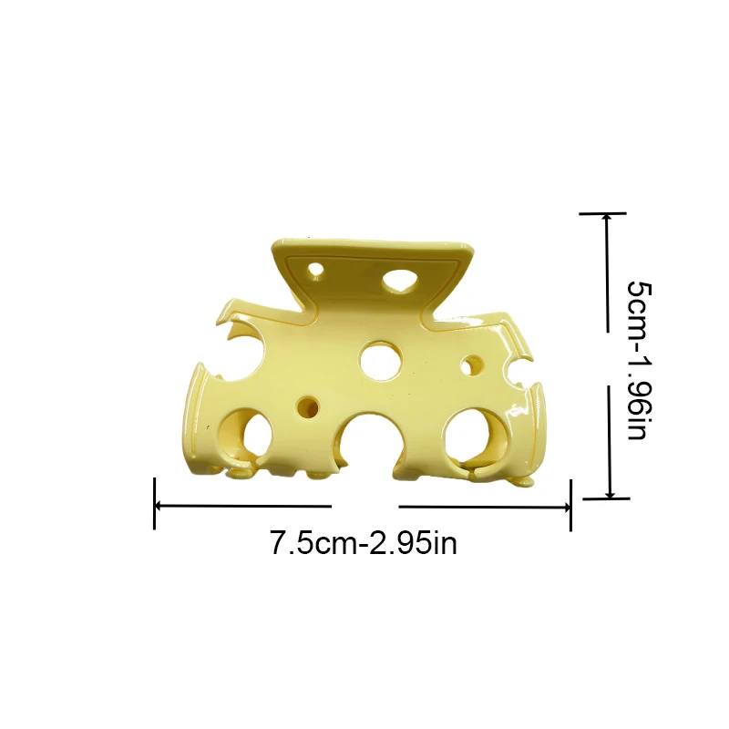 لطيف الكرتون بودنغ مشبك شعر الجبن كعكة الشعر انتزاع أنثى عودة رئيس الشعر التبعي 1PC