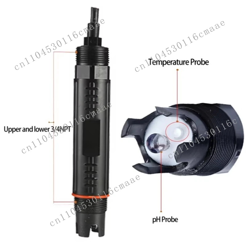BH-485-pH Waste/Sewage/River/Groundwater Online Digital RS485 pH Sensor Probe Electrode