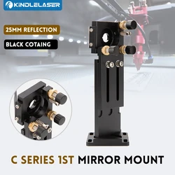 Kindlelaser CO2 First Reflection Mirror Mount 25mm Mount Support Integrative Holder for Laser Engraving Cutting Machine