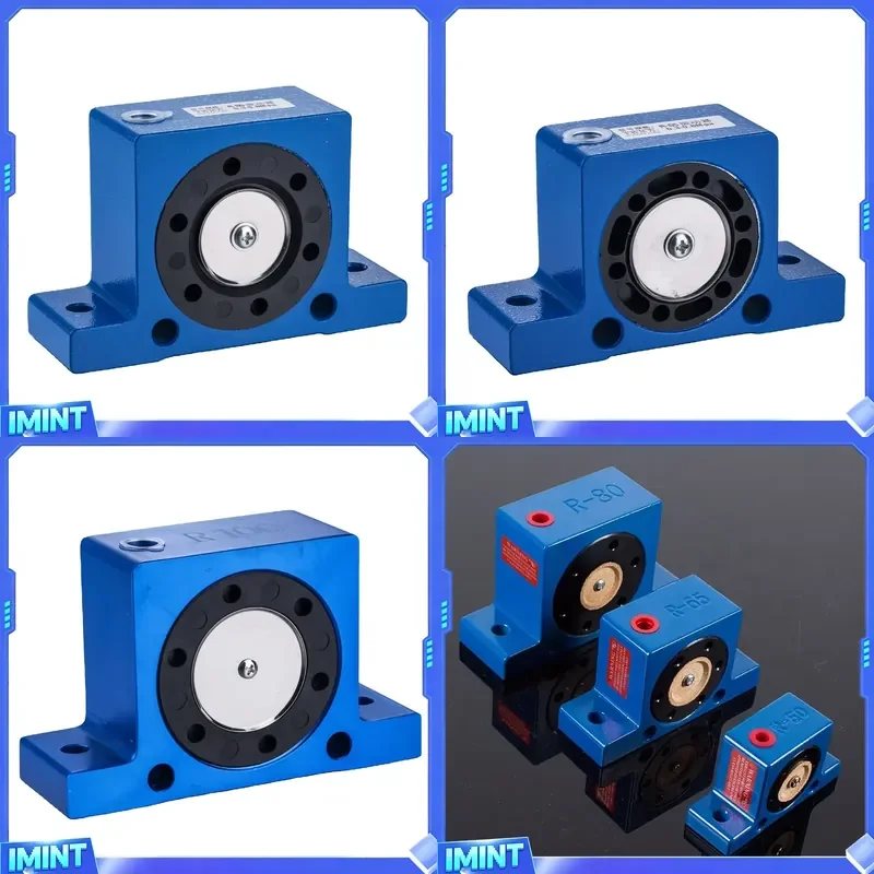 Vibrateur pneumatique à rouleaux industriel série R pour silo à ciment R50 R65 R80 Vibrateurs pneumatiques