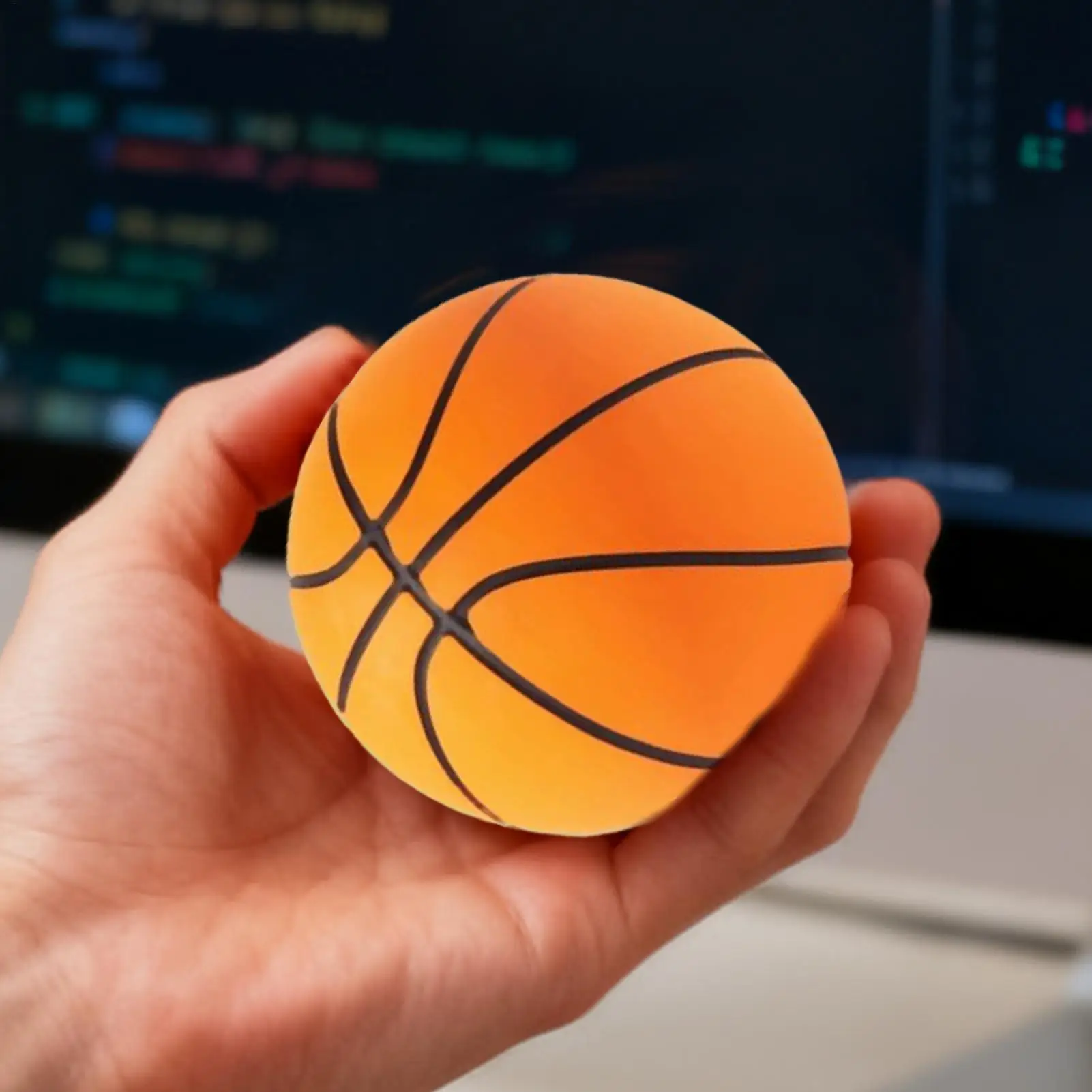 มินิบาสเก็ตบอล ของเล่นกีฬาเด้งดี ขนาด 2.36 นิ้ว บาสเก็ตบอลจิ๋วสำหรับเด็ก เล่นในร่ม เด็กผู้ชาย เด็กวัยหัดเดิน งานปาร์ตี้กลางแจ้ง ห้องนอน ห้องเรียน