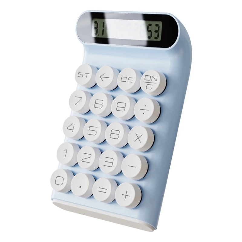 User Friendly Mechanical Keypad Calculator Suitable for Professional Student Calculator Stationery Easy to Read Drop Shipping