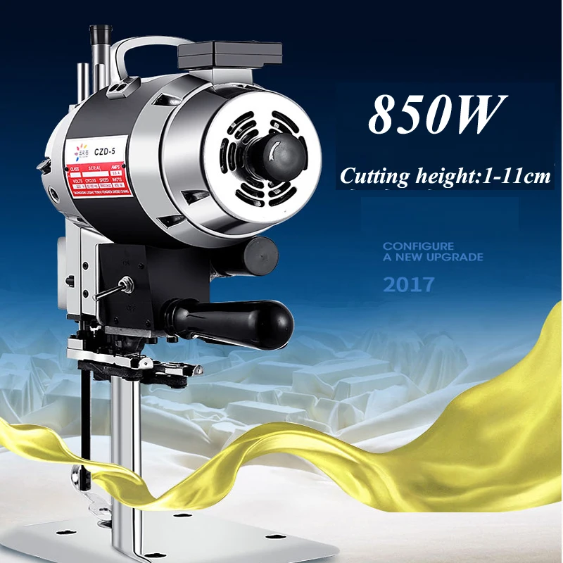 

10" blade Series Cloth Cutting Machine 850W 220V Electric Cloth Cutter Fabric