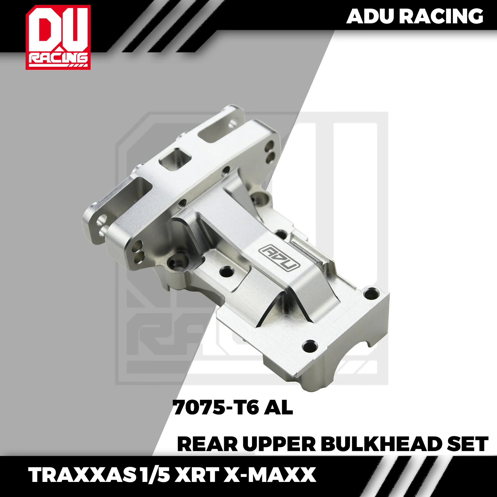 

ADU RACING 7075-T6 REAR UPPER BULKHEAD SET FOR TRAXXAS 1/5 X-MAXX XRT