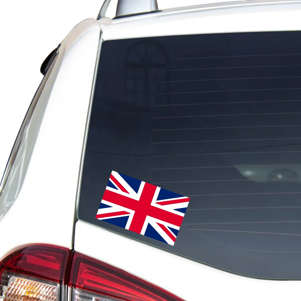 British Flag Car Stickers Auto Windshield Motorcycle Laptop Decoration PVC Waterproof Styling Decals Car Exterior Accessories