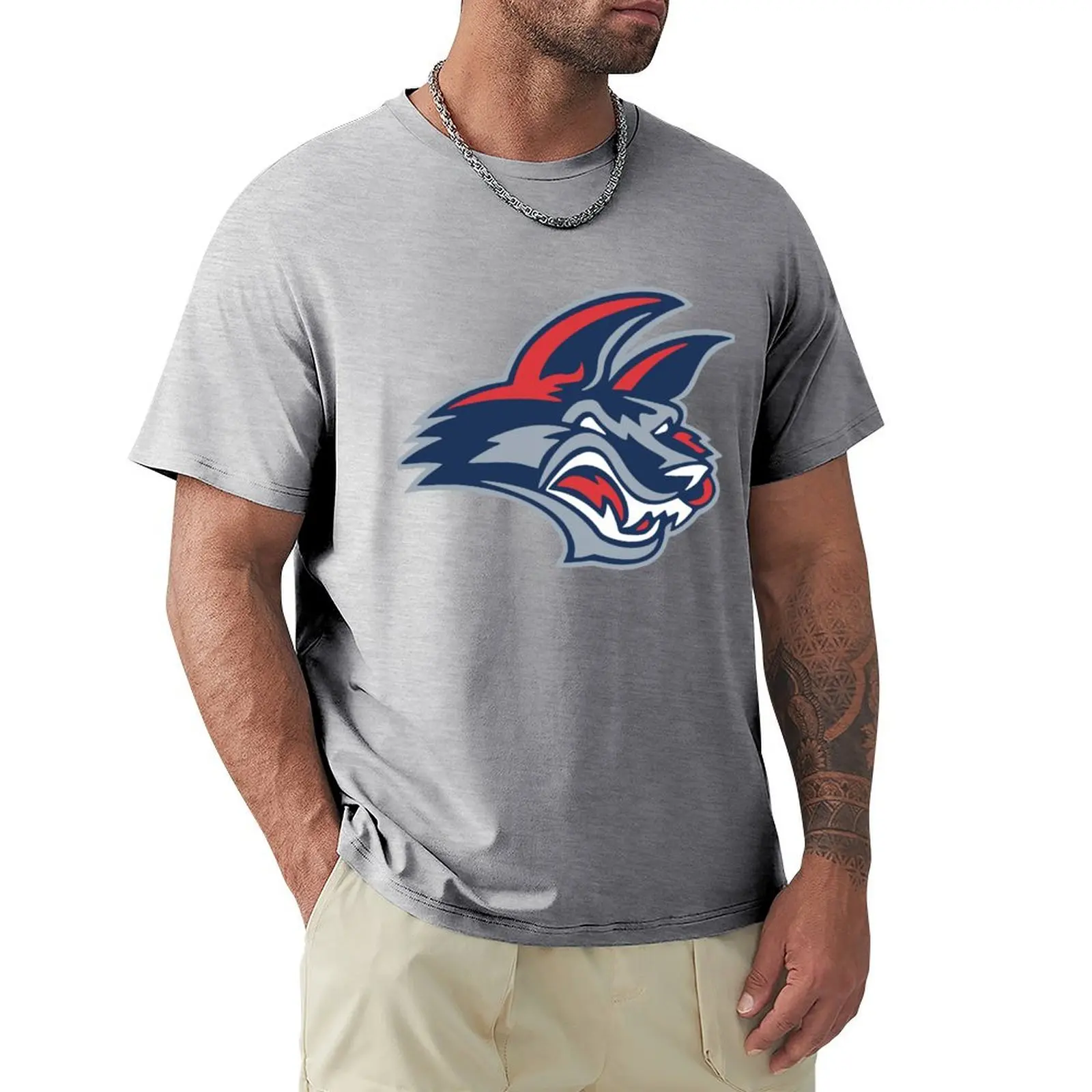 Elmira Jackals T-Shirt funnys sports fans plain t shirts for men graphic