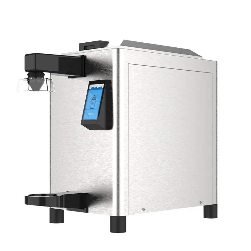Commercial automatic cream machine regularly and quantitatively comes with its own refrigeration cream machine