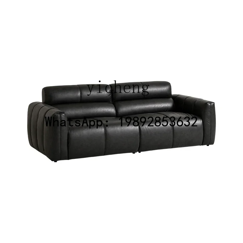 

X2 tofu sofa Italian modern classic living room minimalist retro straight row medieval