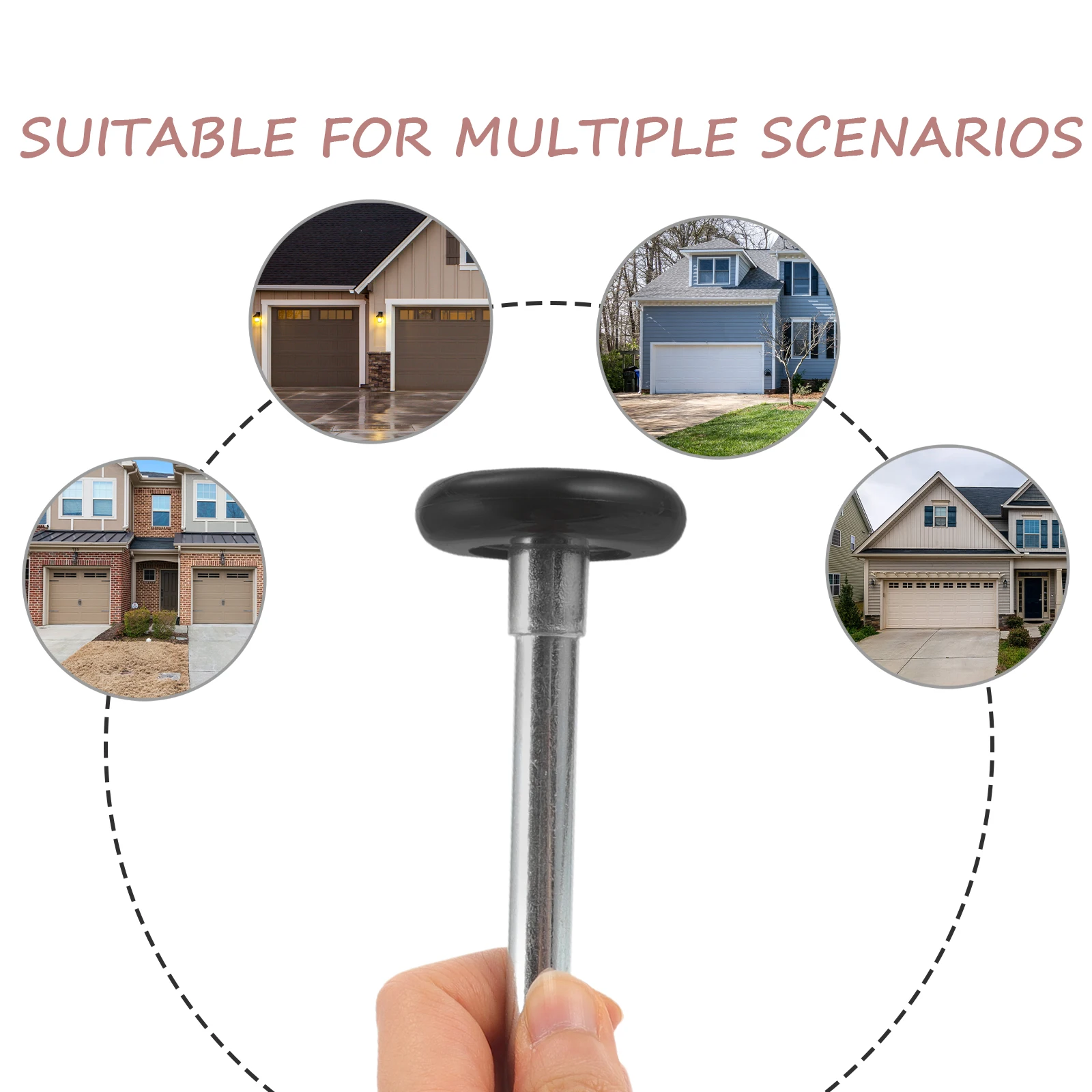 

4pcs Nylon Door Roller Garage Door Roller Replacement Replacement Pulley Hardware Accessories Quiet Bearings Rollers Smooth