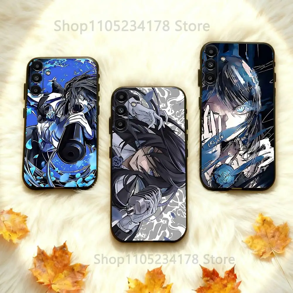 

Japanese female singer Ado Phone Case For Samsung Galaxy A73,31,32,72,41,53,52,71,22,5G,Note,J7,8,9 Soft Black Cover