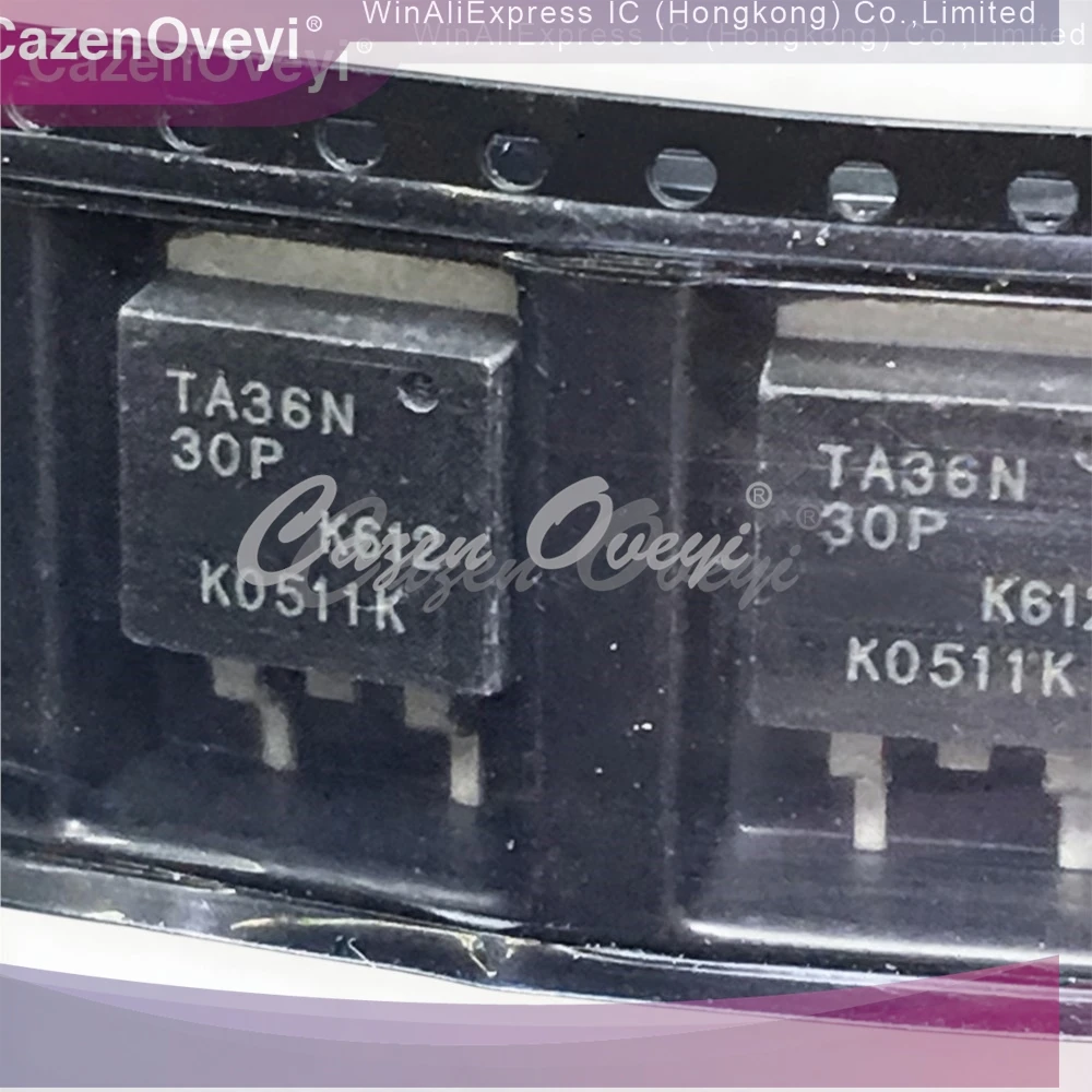 5PCS TA36N30P IXTA36N30P 300V 36A IRLZ34NS LZ34NS 55V 30A SBR30200CT 200V 30A 2PG002 IXTA12N65X2 650V 12A FCPF9N60NT 600V 9A
