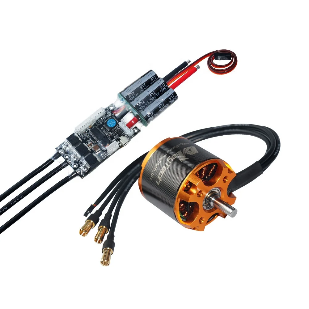 

50a 12s super esc based on vesc and 5055 70kv brushless motor for metal skateboard (2pcs for 1set)