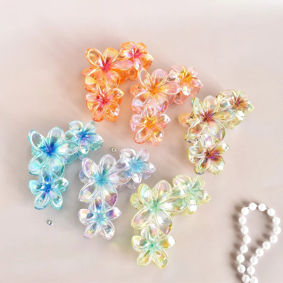3PCS/SET Women's Gradient Color Flower Set Spring/Summer Color Travel Holiday Valentine's Day Gift Everyday Wear