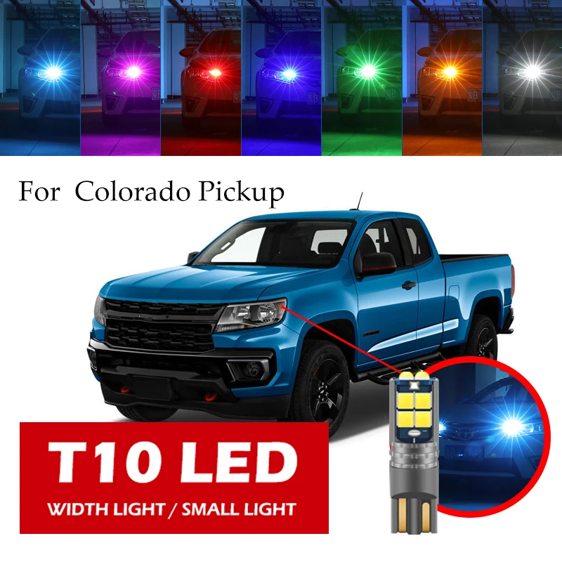 

1ps T10 LED W5W For Toyota Colorado Pickup Side Door Light, Small Headlight, Car Boot, License Plate Light