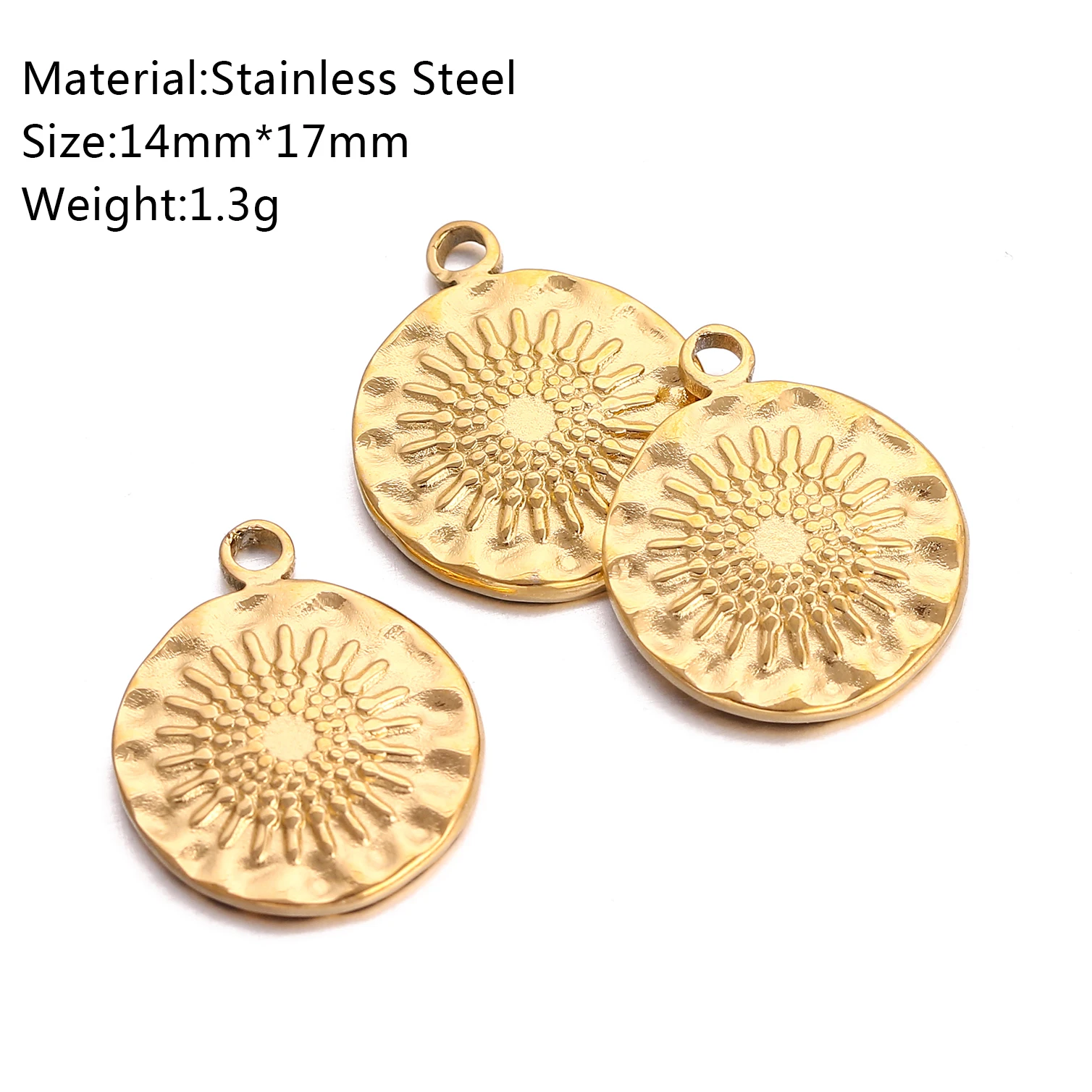 3 teile/los Edelstahl Sonne Bl – Jewelry Making Materials Wholesale Bewertung und Preis