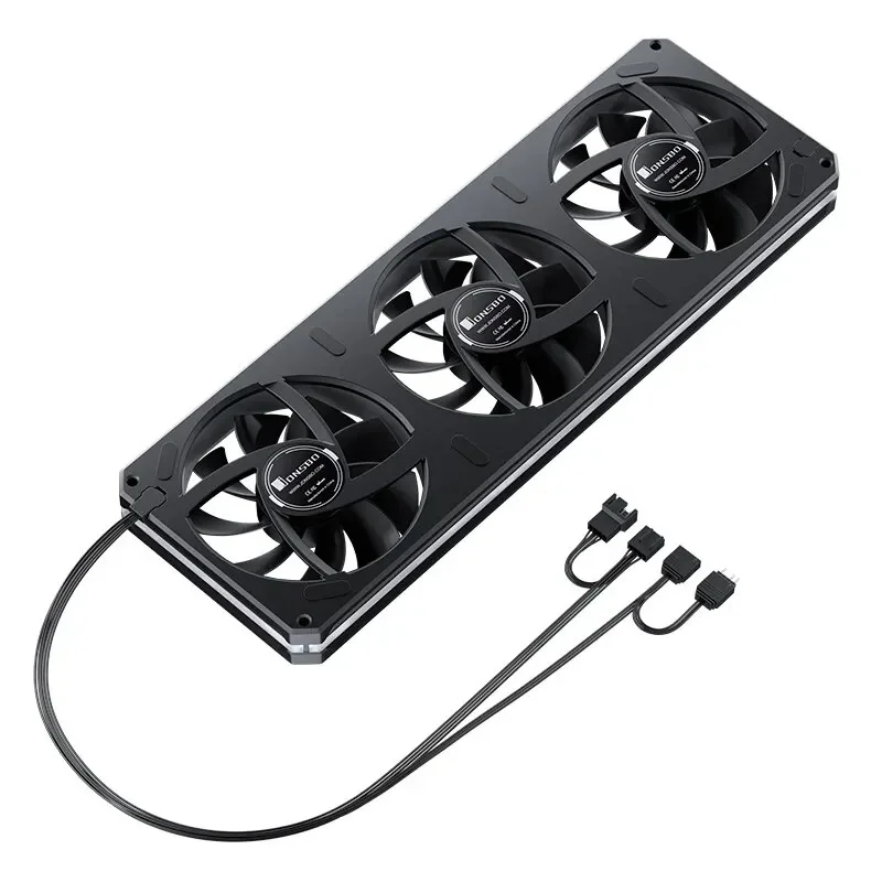 JONSBO XA-120 XA-360 Computer Case Fan 12CM 5V ARGB 120mm Monolithic Structure Water-Cooled Fan PWM Forward/Reverse Fan Kits image 4