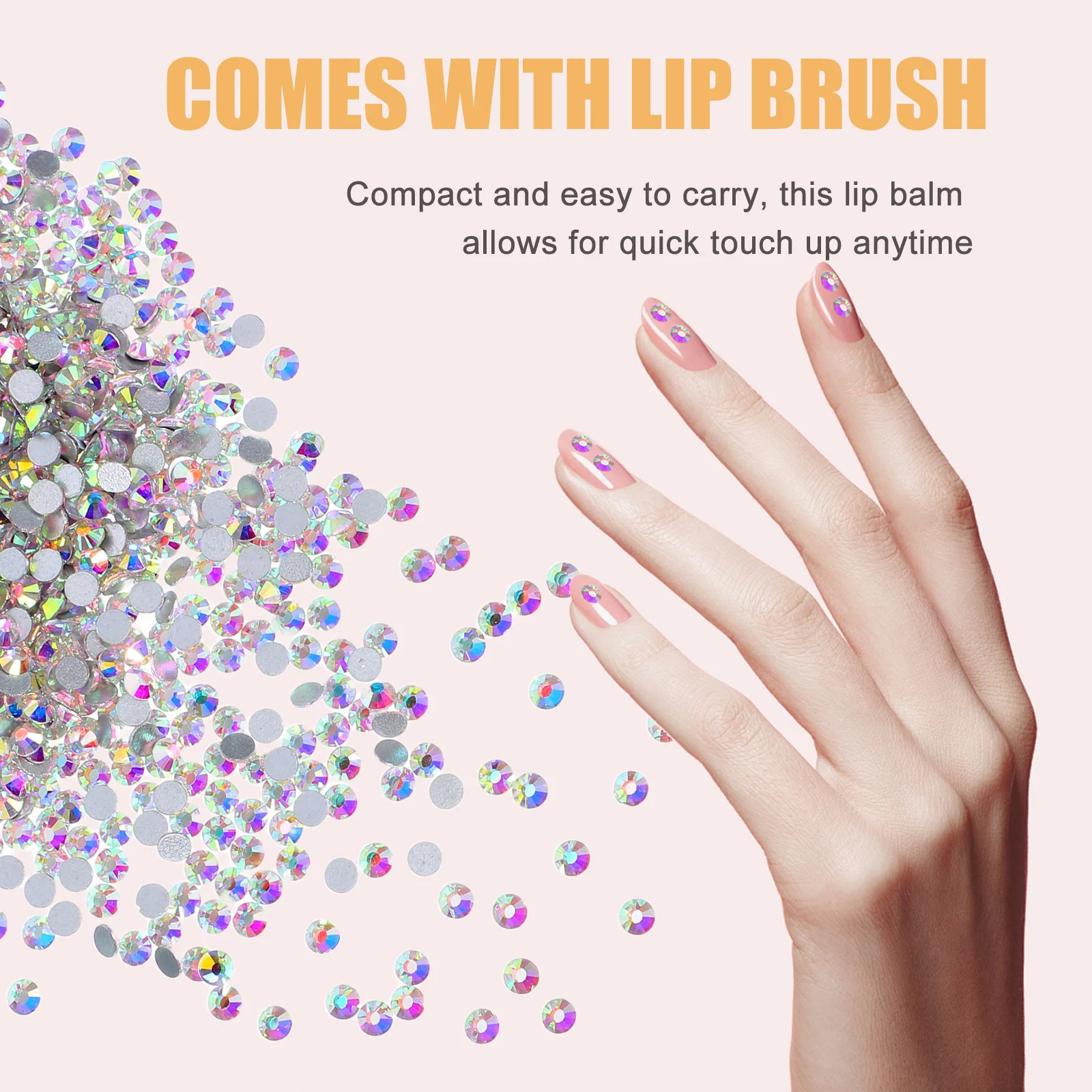 1440 قطعة أحجار الراين الكريستال 3.8-4.0 مللي متر الزجاج فلاتباك الأحجار الكريمة المستديرة Diy بها بنفسك الحرف مسمار الفن الملابس الأحذية الديكور الحرفية جواهر #3