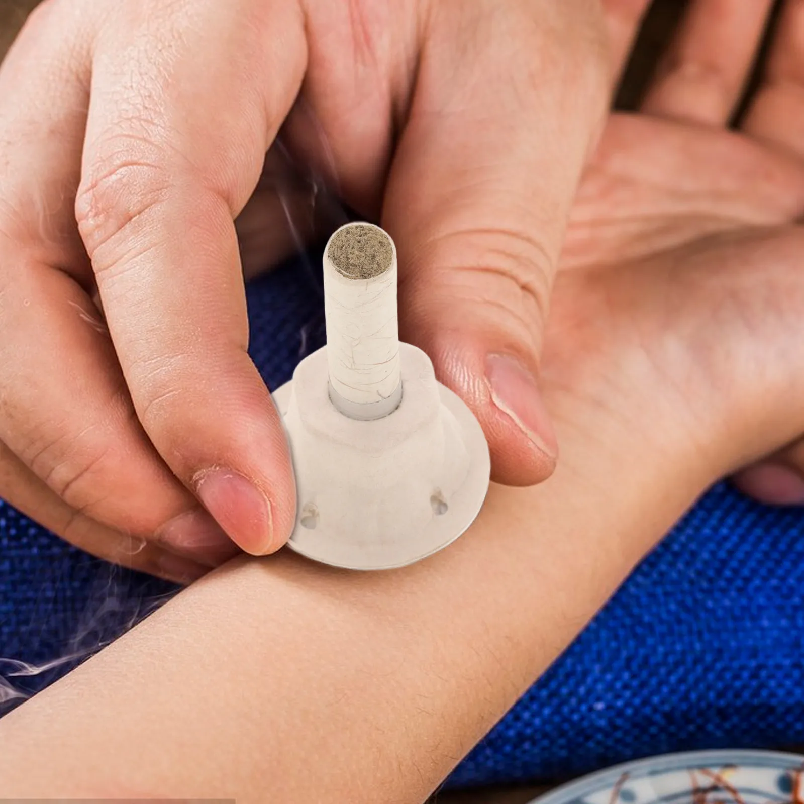 

20Pcs Moxa Sticks Handmade Moxa Pillars Body Care Moxibustion Portable Home Use Neck Waist Abdomen Wrist Therapy