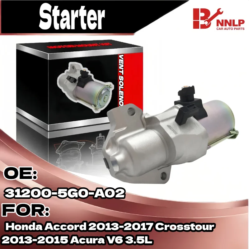 

Для Honda новый стартер Accord 2013-2017 Crosstour 2013-2015 Acura V6 3.5L 31200-5G0-A02