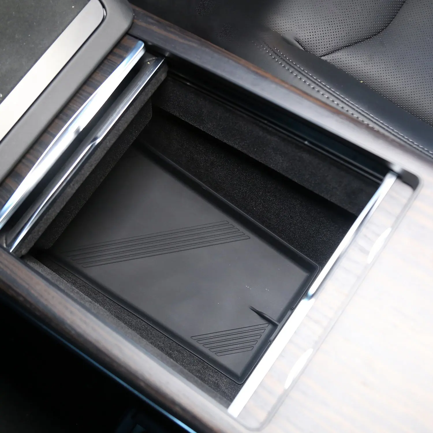 

Прочный для Tesla Model X S, нижний коврик для хранения центрального управления, защитные накладки, автомобильная подушка, запасные части, аксессуары, черный цвет