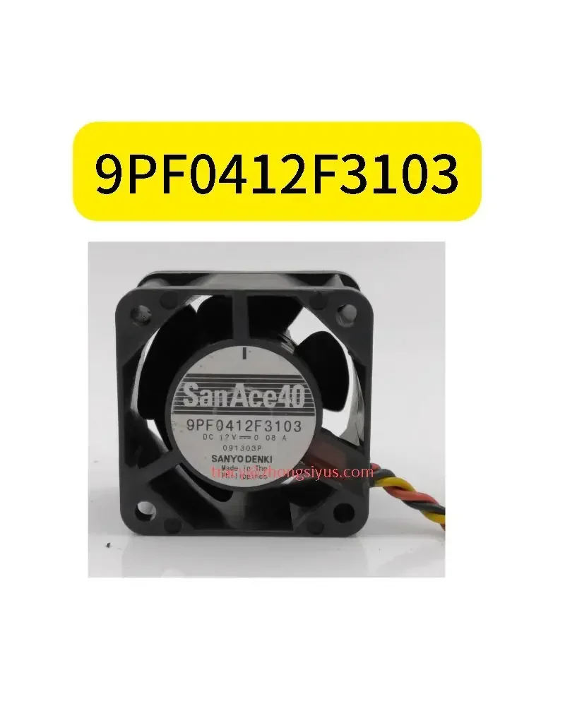 New 9PF0412F3103 4028 4cm 12v 0.08A 3-wire cooling fan