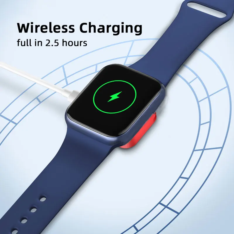 Magnetic Wireless Charger For Apple iWatch Series 9 8 7 6 5 SE 4 3 2 Ultra For iOS to Type-C 2 in 1 Portable Charging