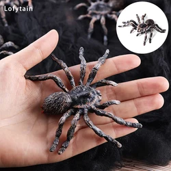 Lofytain 1 Pcs Large Artificial Spider Halloween Scary Props for Party Bar KTV Halloween Decoration Simulated Spider Model