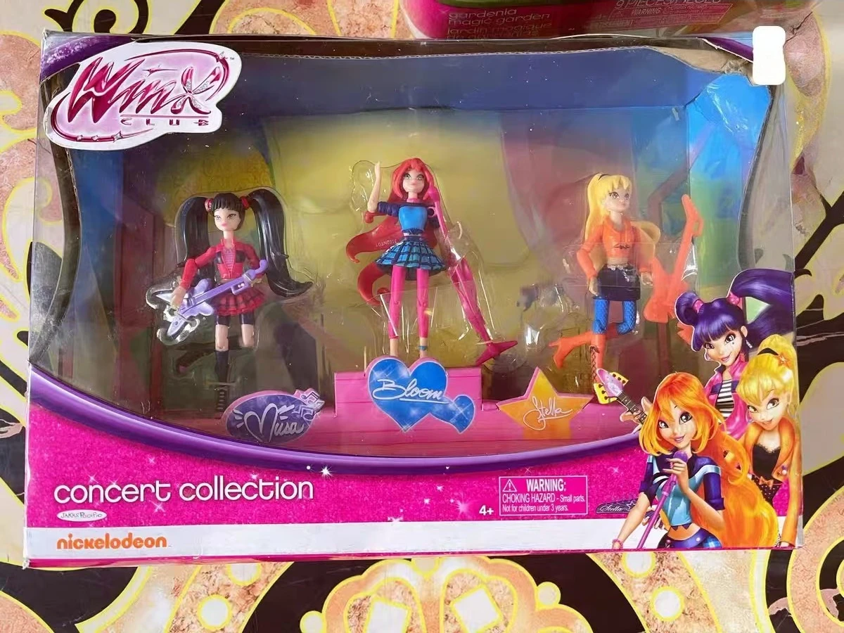 مجموعة Magic Beauty Winx Club Harmonix Collection Bloom Toys كهدية عيد ميلاد لتماثيل الابنة