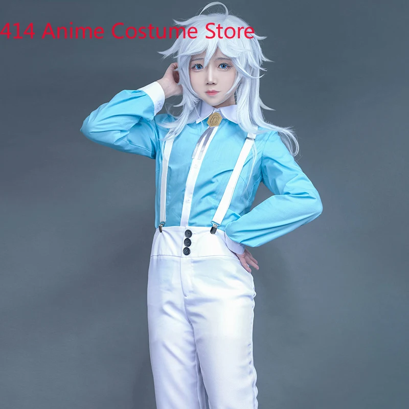 Japanese Anime Cosplay Kemono Jihen Akira Costume Halloween Party Shirt Pants Socks Suits Wig for Adult Men Women C105M147