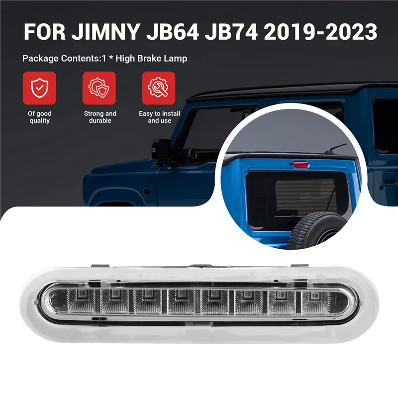 

OB-LED Rear Brake Light Central High Mounted Stop Warning Lamp Rear Tail Light For Suzuki Jimny JB64 JB74 2019-2023