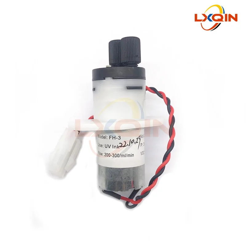 Imagem -02 - Bomba Peristáltica uv 24v 3w Fh3200 ml Min da Bomba da Tinta de Lxqin 300 para a Bomba Branca da Circulação da Tinta da Impressora a Jato de Tinta