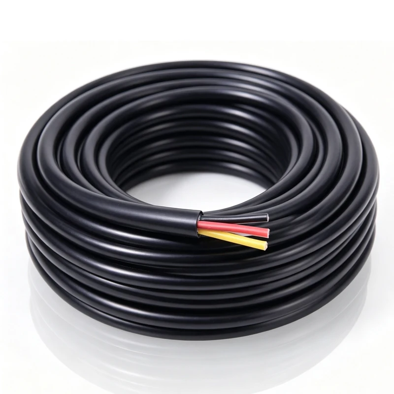 3 Core Cable Flexible Speaker Wire PVC Tinned Copper 28 26 24 20 18 16 14 22AWG 12V Electrical Wire For Automotive Audio LED