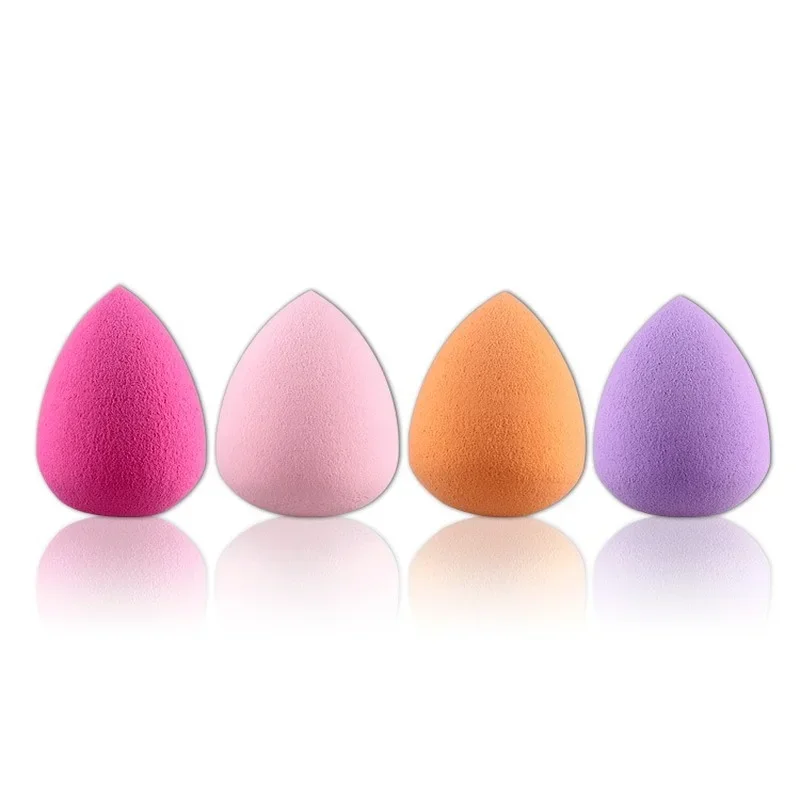 4 Stück kosmetische Puff Schwamm Mix Gesicht flüssige Foundation Schwamm Schönheit Make-up Werkzeuge weiche Puder quaste Wasser tropfen Schwamm Form