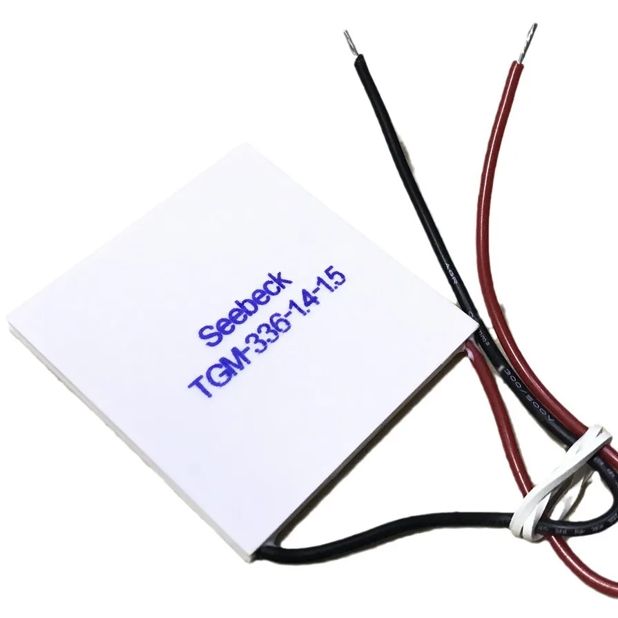 TGM-336-1.4-1.5 Seebeck Thermoelectric Generator Module High Temp TEG Chip For Outdoor Fire Stove Fan DIY Power Bank Generation