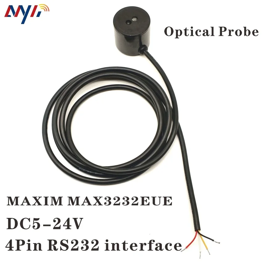 RS232 4Pin MAXIM MAX3232  to IR Infrared optical Adapter for Energy Meter IEC62056 DLMS kWh Meter Gas Meter Water Meter Reading