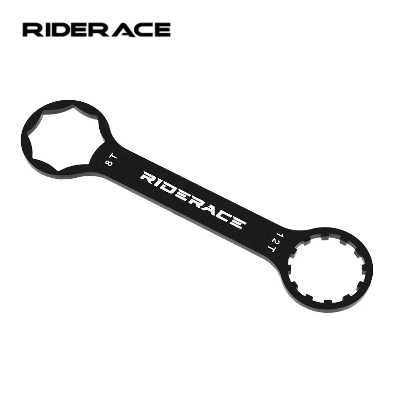 RIDERACE Fahrrad-Vorderradgabel-Schlüssel, Werkzeug zum Entfernen und Einsetzen der Abdeckkappe der Fahrrad-Federung, passend für Suntour XCM XCR XCT RST Mountain.