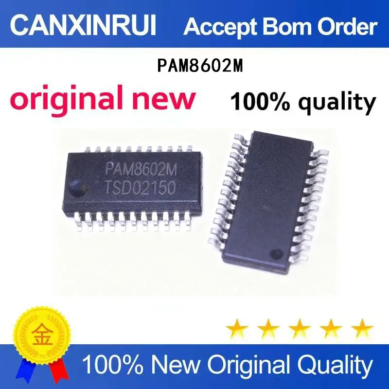 (5-100 Pieces) Brand new stock PAM8602M PAM8602M SOP