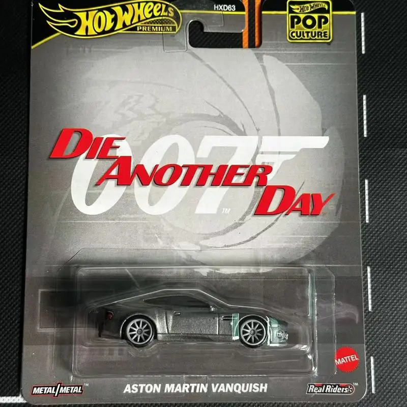 2025 Hot Wheels Premium Pop Cultuur 1: 64 Diecast Aston Martin Mazda Kool Kombi Mystery Machine Model Auto Collectible Kinderen Speelgoed