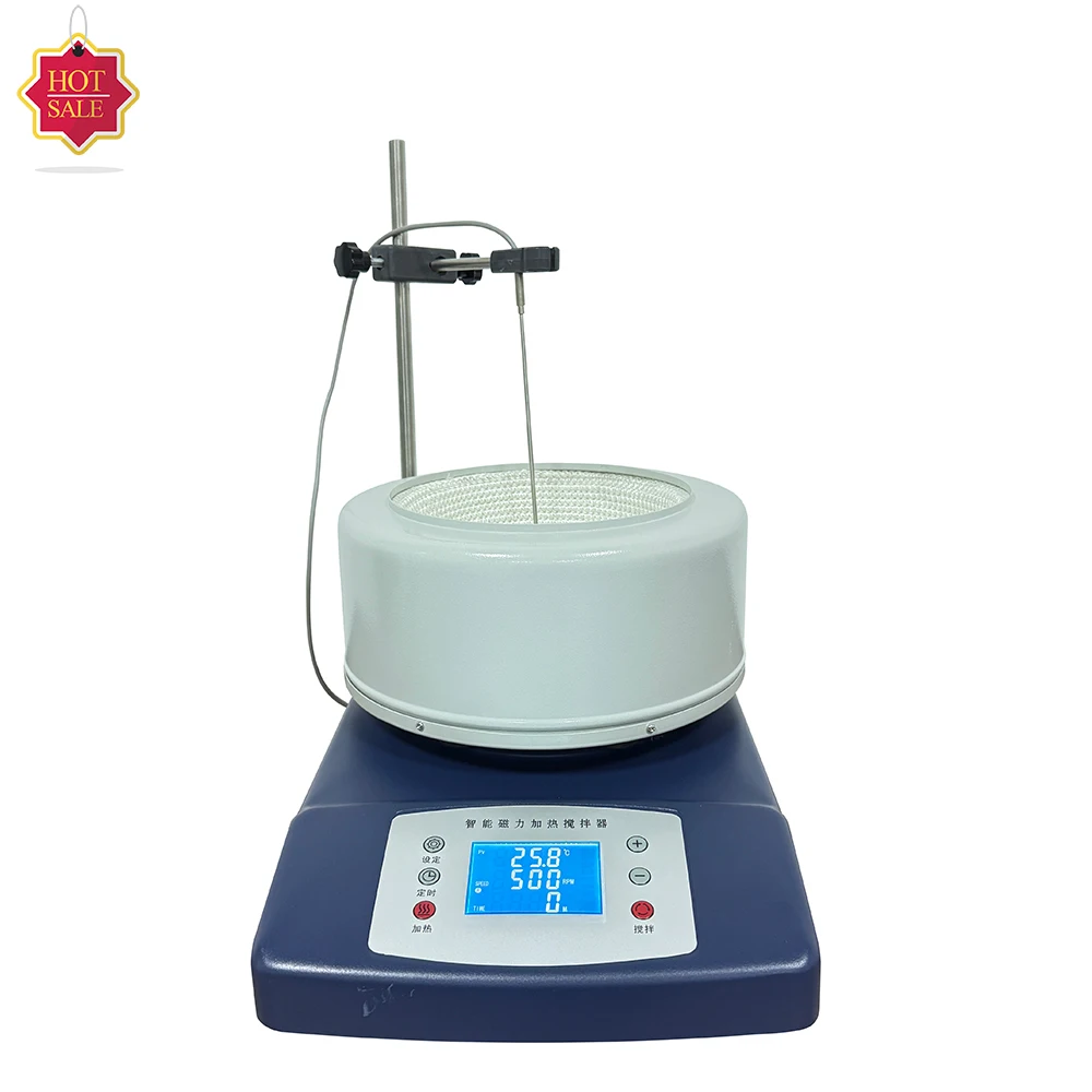 

Best Lab Heating Equipment 1000ml 2000ml Heating Digital Magnetic Stirrer Heating Mantle With Stirrer