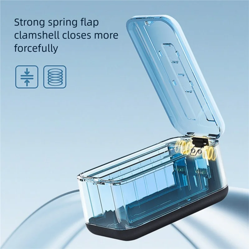 【ABUP】Для Insta360 X5 Портативный ящик для хранения аккумуляторов с двойной зарядкой и цифровым дисплеем