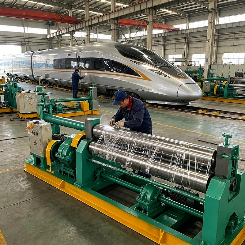 Customized Cone Four Roll Bending Machine Automatic Steel Plate Rolling Forming Machine for Aerospace Fuselage Section Tank Sale