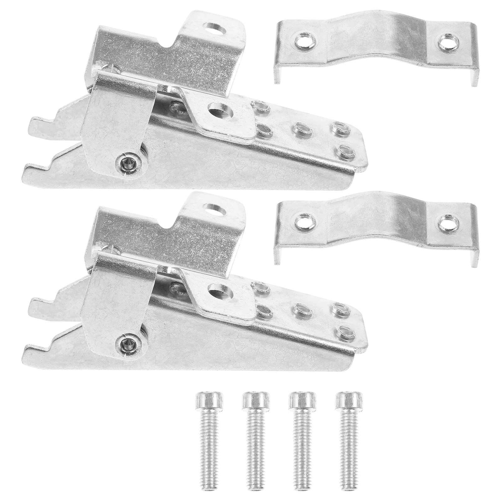 

2pcs Foot Pegs Anti Shock Absorbing Silver Metal Bike Peg Board Universal Motorcycle Parts Folding Easy
