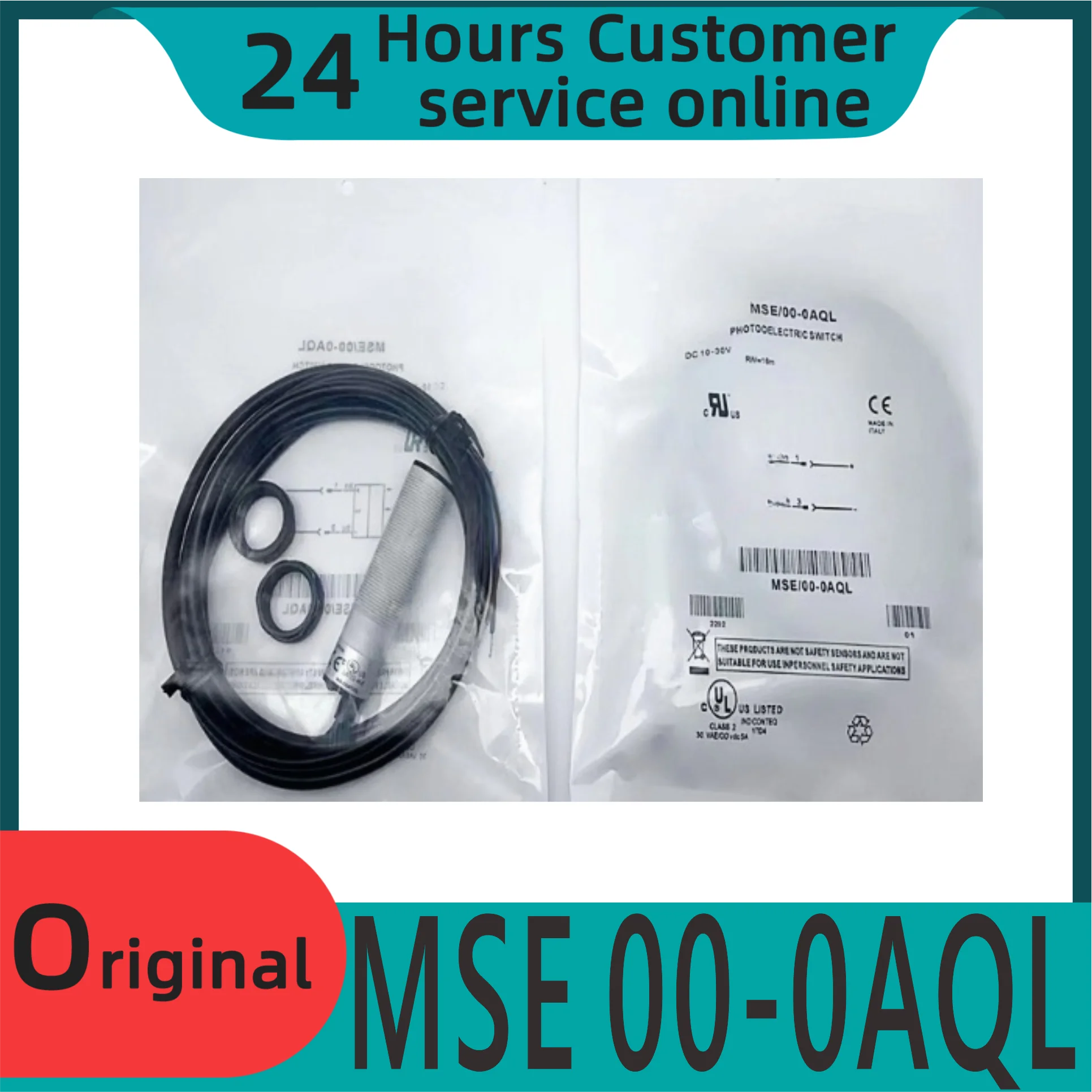 Msd/00-0aql Mse/00-0aql Mse/00-0e Msr/00-0e Photoelectric Switch Sensor