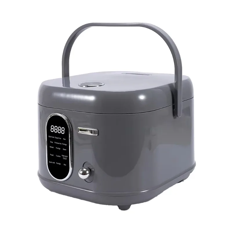 

Multifunctional rice cooker, kitchenette appliances, digital control appliances, retro style