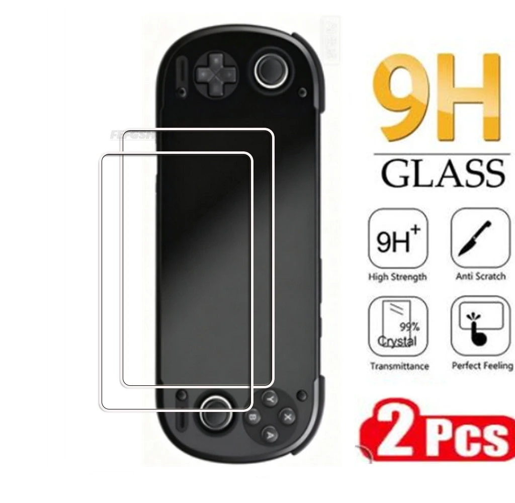 2PCS gehärtetes Glas für Retroid Pocket 6 RP6 tragbare Spielekonsole für Retroid Pocket 6 Displayschutzfolie