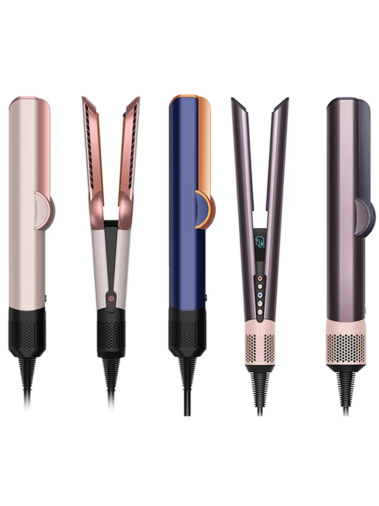 2-in-1 Hair Straightener Has Wet/Dry Hair Mode for Straighten Hair, Constant Temperature Heat-up Drying and Straighten Hair