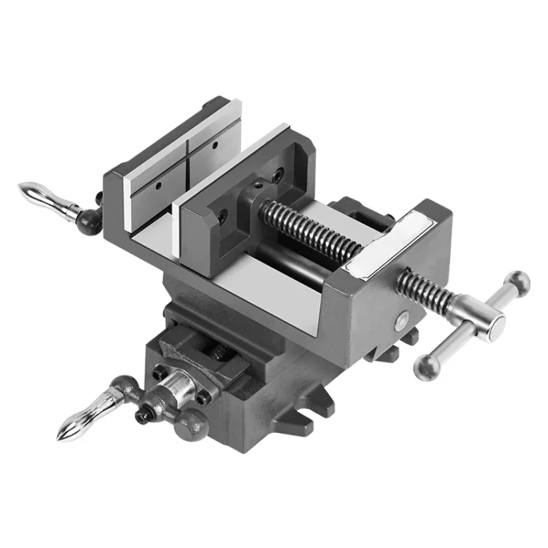 Precision cross flat bench drill special two-way mobile vice milling machine heavy duty work vice